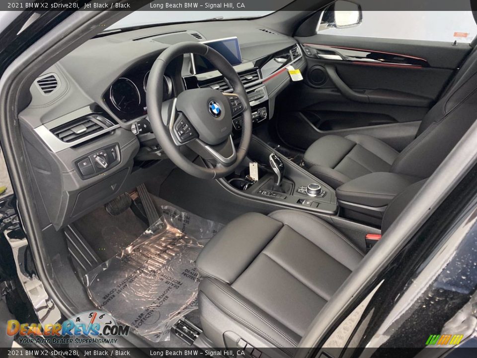 2021 BMW X2 sDrive28i Jet Black / Black Photo #3