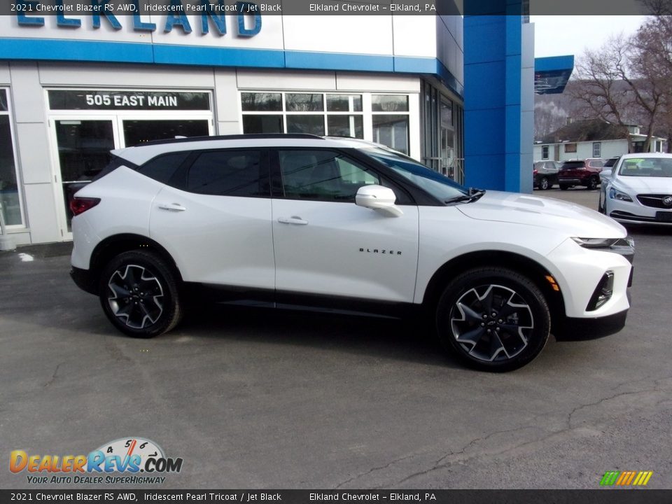 2021 Chevrolet Blazer RS AWD Iridescent Pearl Tricoat / Jet Black Photo #1