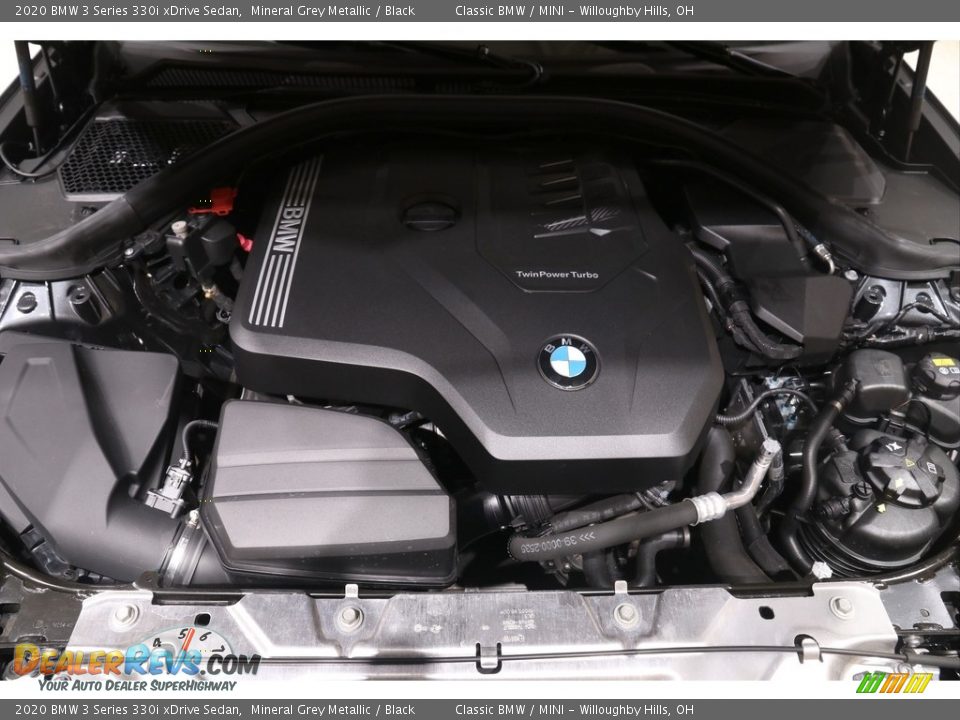 2020 BMW 3 Series 330i xDrive Sedan Mineral Grey Metallic / Black Photo #24