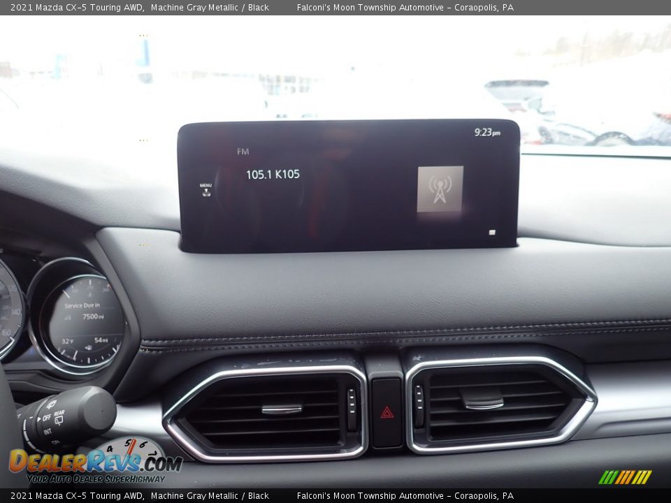 2021 Mazda CX-5 Touring AWD Machine Gray Metallic / Black Photo #13