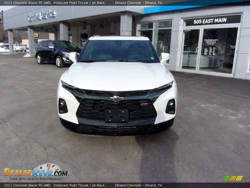 2021 Chevrolet Blazer RS AWD Iridescent Pearl Tricoat / Jet Black Photo #6