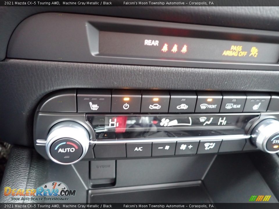 2021 Mazda CX-5 Touring AWD Machine Gray Metallic / Black Photo #15
