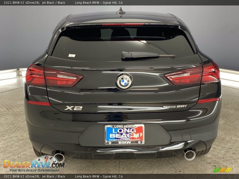 2021 BMW X2 sDrive28i Jet Black / Black Photo #10