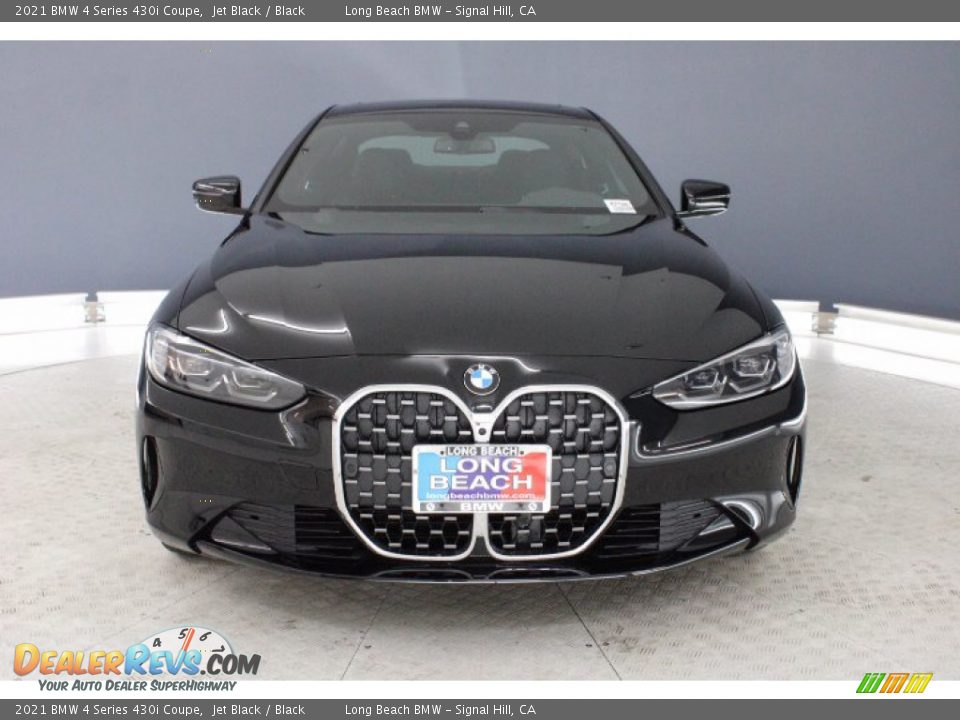 2021 BMW 4 Series 430i Coupe Jet Black / Black Photo #2