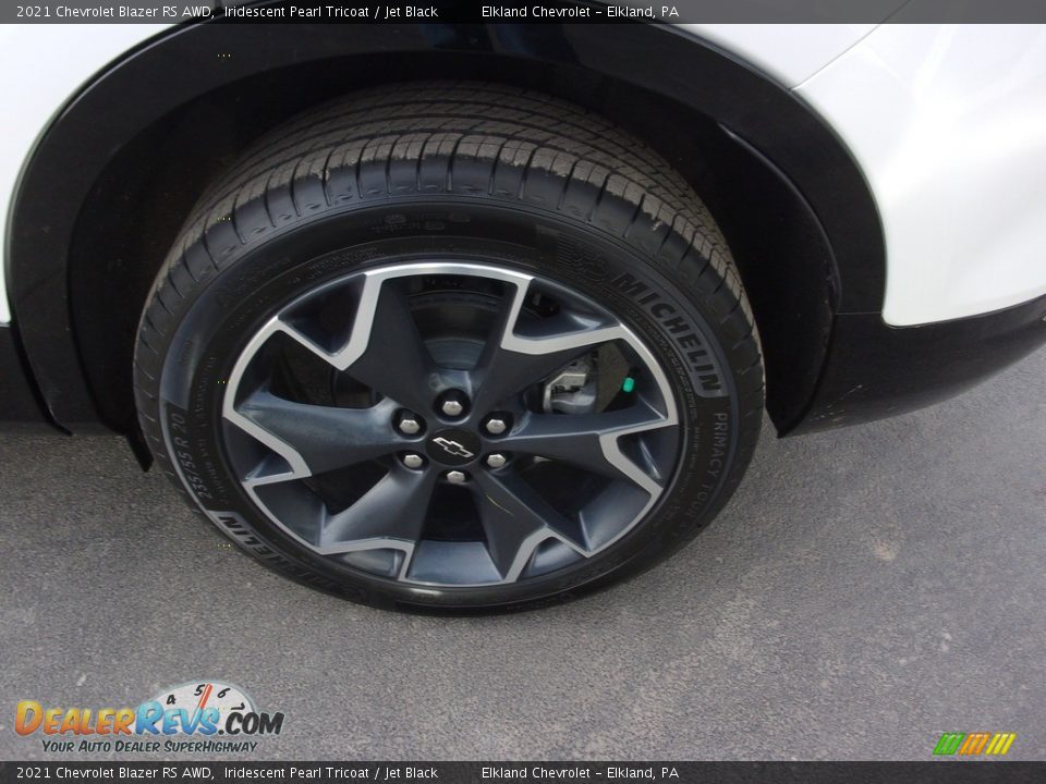 2021 Chevrolet Blazer RS AWD Iridescent Pearl Tricoat / Jet Black Photo #8