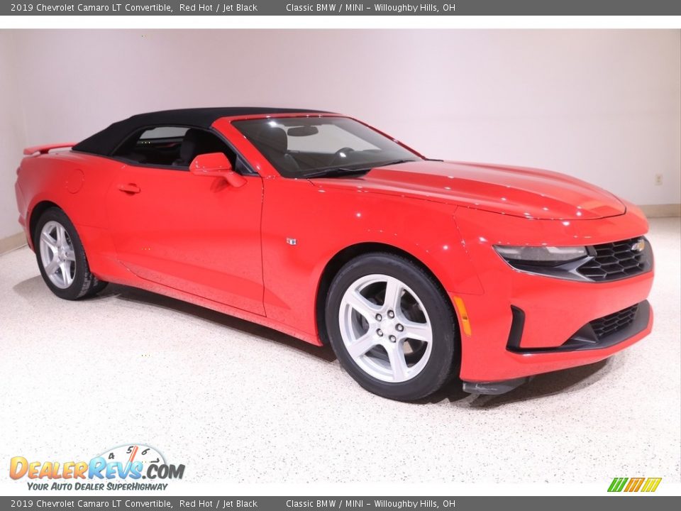 2019 Chevrolet Camaro LT Convertible Red Hot / Jet Black Photo #2