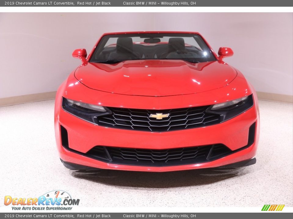 2019 Chevrolet Camaro LT Convertible Red Hot / Jet Black Photo #3