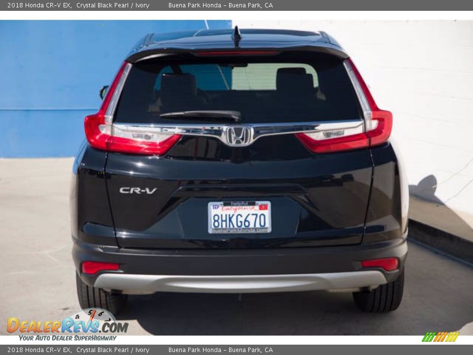 2018 Honda CR-V EX Crystal Black Pearl / Ivory Photo #9