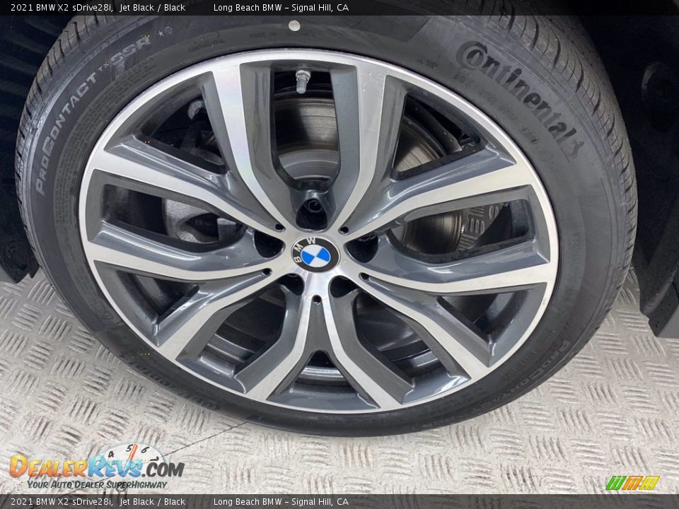 2021 BMW X2 sDrive28i Jet Black / Black Photo #15