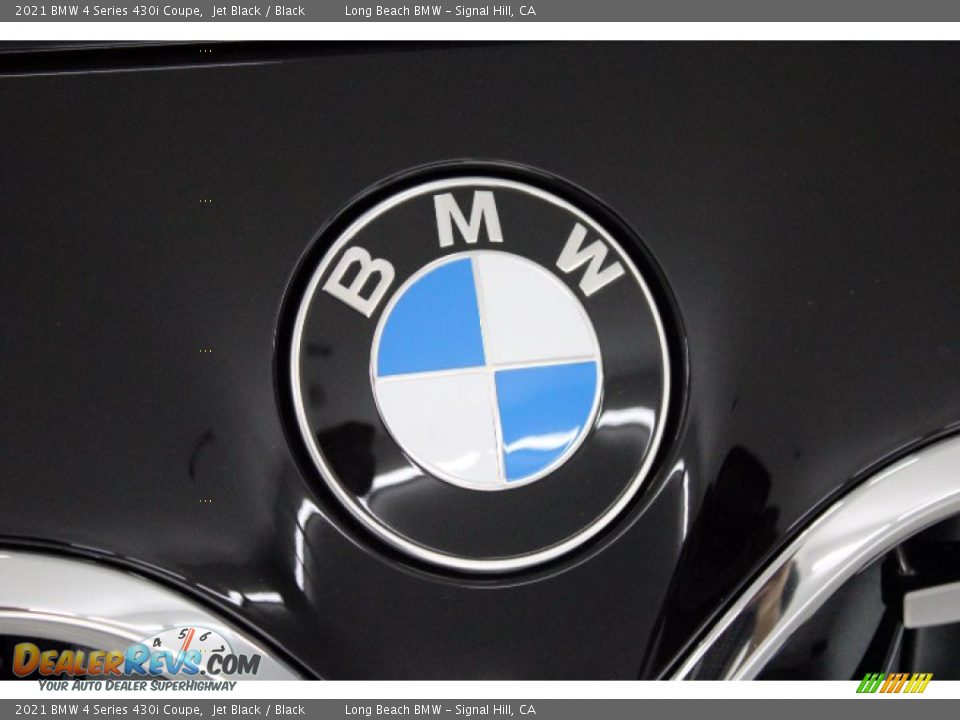 2021 BMW 4 Series 430i Coupe Jet Black / Black Photo #21