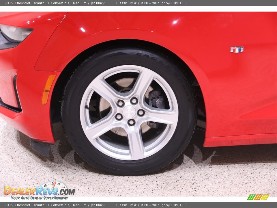 2019 Chevrolet Camaro LT Convertible Red Hot / Jet Black Photo #22