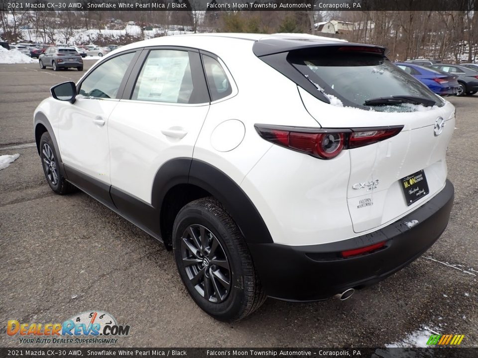 2021 Mazda CX-30 AWD Snowflake White Pearl Mica / Black Photo #6