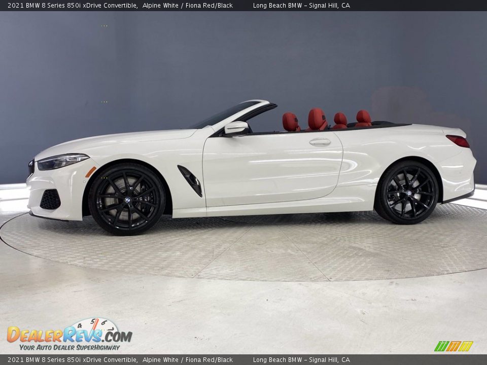 Alpine White 2021 BMW 8 Series 850i xDrive Convertible Photo #7