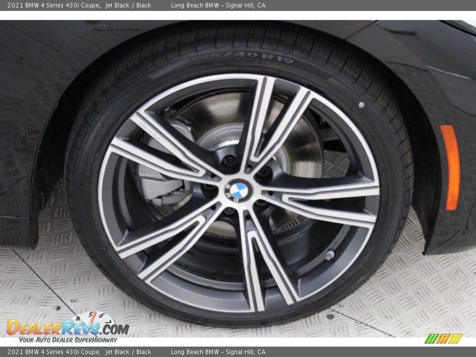 2021 BMW 4 Series 430i Coupe Jet Black / Black Photo #3