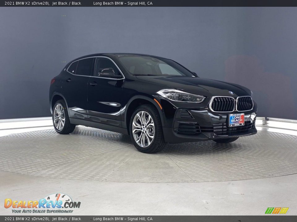 2021 BMW X2 sDrive28i Jet Black / Black Photo #1