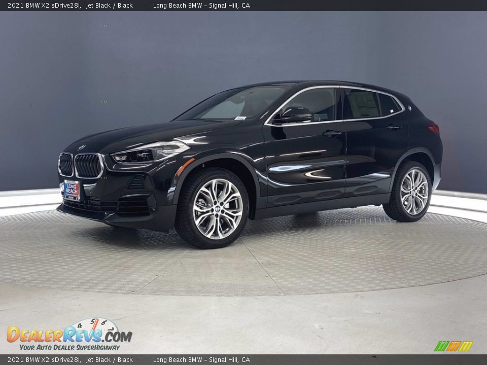 2021 BMW X2 sDrive28i Jet Black / Black Photo #6