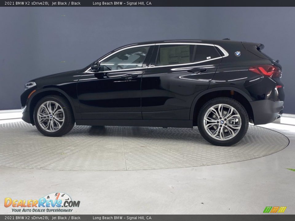 2021 BMW X2 sDrive28i Jet Black / Black Photo #8