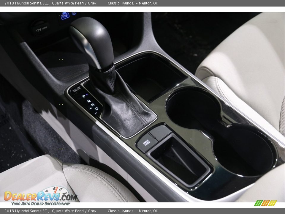 2018 Hyundai Sonata SEL Quartz White Pearl / Gray Photo #14
