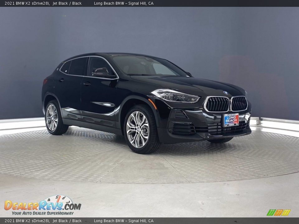 2021 BMW X2 sDrive28i Jet Black / Black Photo #9