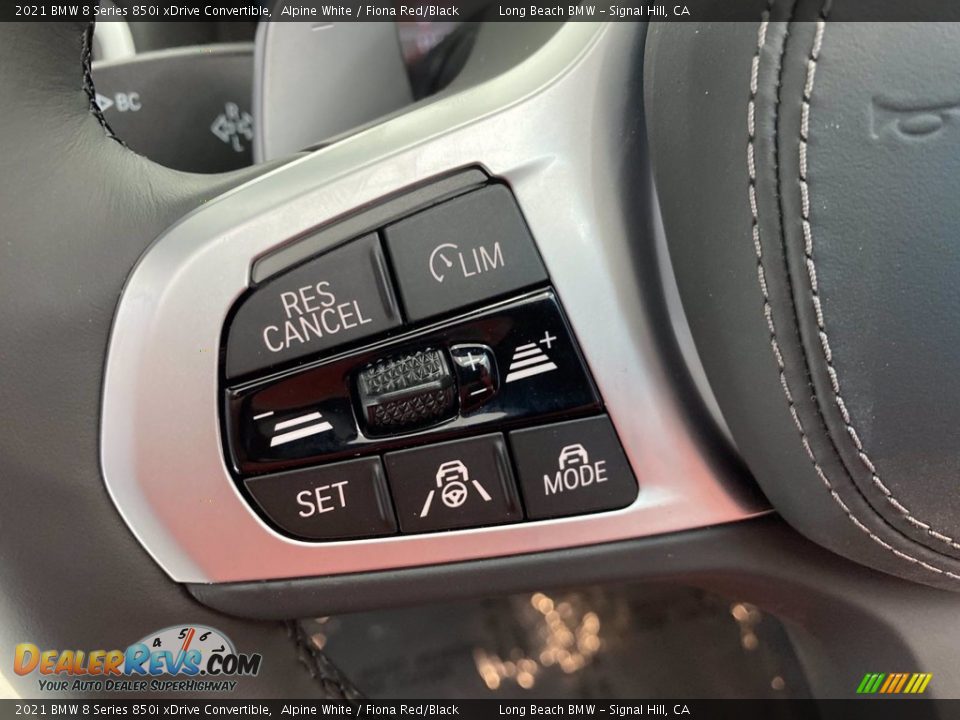 2021 BMW 8 Series 850i xDrive Convertible Steering Wheel Photo #19