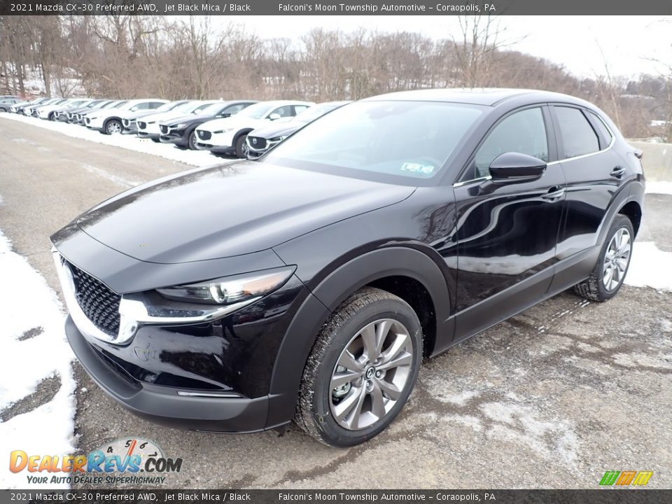 2021 Mazda CX-30 Preferred AWD Jet Black Mica / Black Photo #5