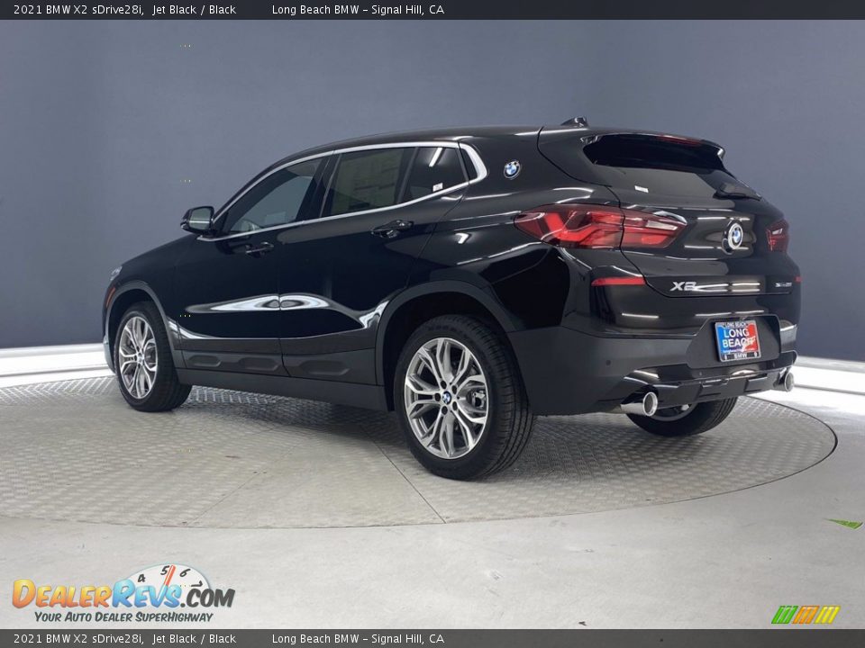 2021 BMW X2 sDrive28i Jet Black / Black Photo #10