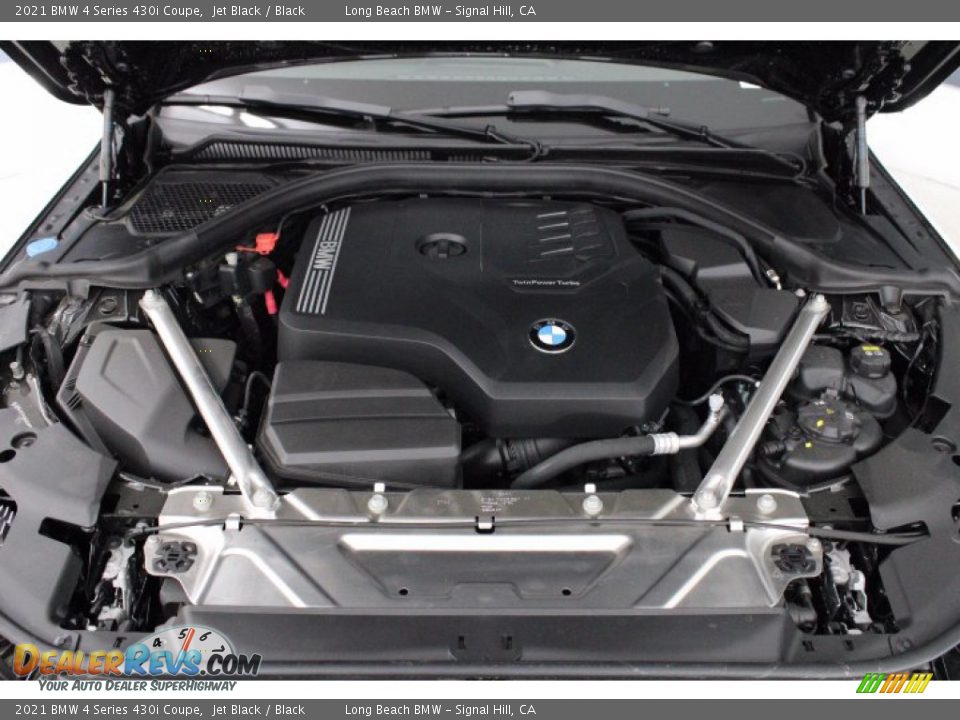 2021 BMW 4 Series 430i Coupe Jet Black / Black Photo #19