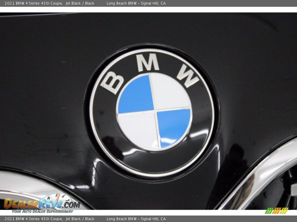 2021 BMW 4 Series 430i Coupe Jet Black / Black Photo #21