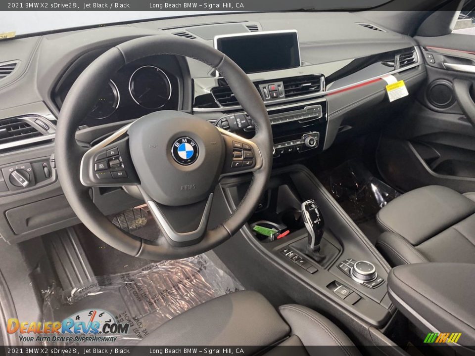 2021 BMW X2 sDrive28i Jet Black / Black Photo #15