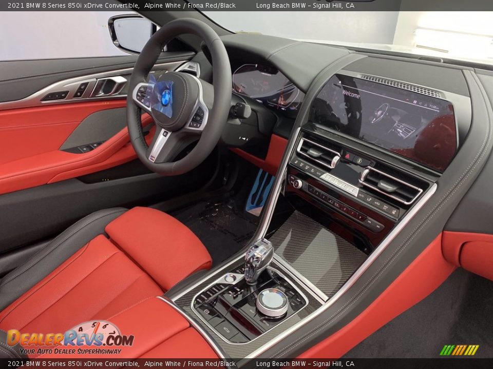 Dashboard of 2021 BMW 8 Series 850i xDrive Convertible Photo #26