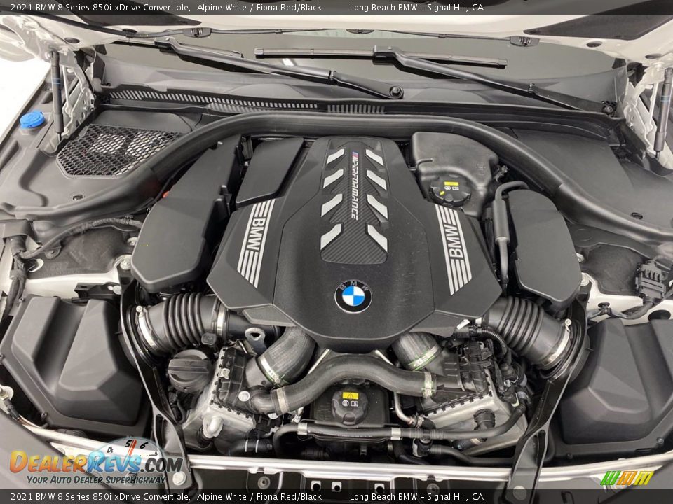 2021 BMW 8 Series 850i xDrive Convertible 4.4 Liter M TwinPower Turbocharged DOHC 32-Valve VVT V8 Engine Photo #30