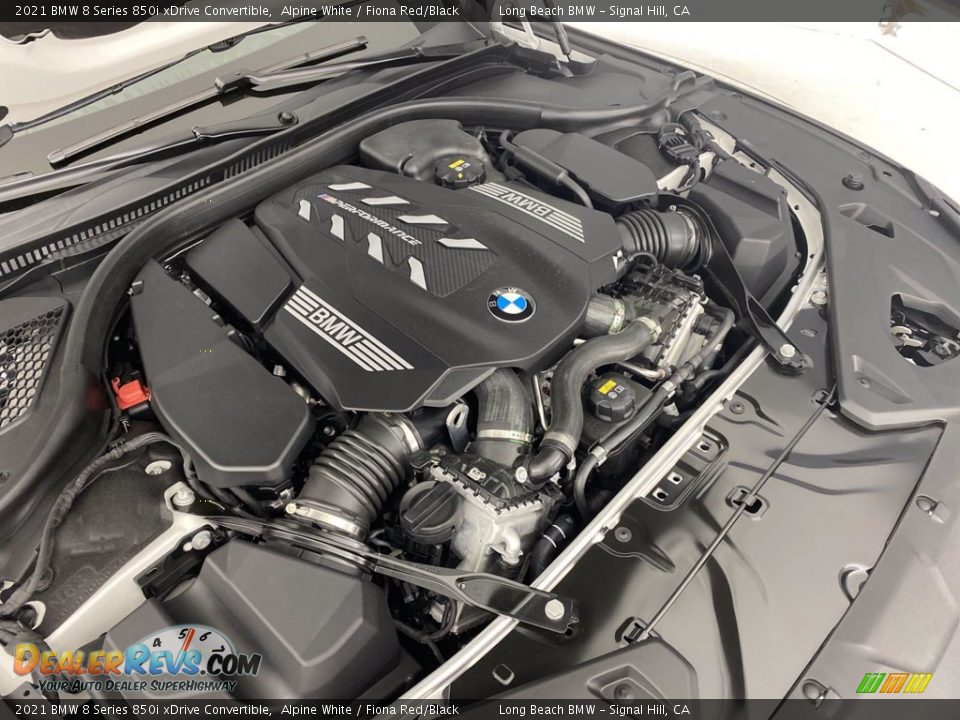 2021 BMW 8 Series 850i xDrive Convertible 4.4 Liter M TwinPower Turbocharged DOHC 32-Valve VVT V8 Engine Photo #31