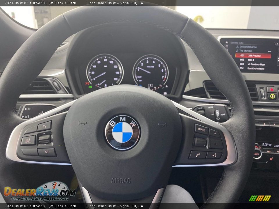 2021 BMW X2 sDrive28i Jet Black / Black Photo #27