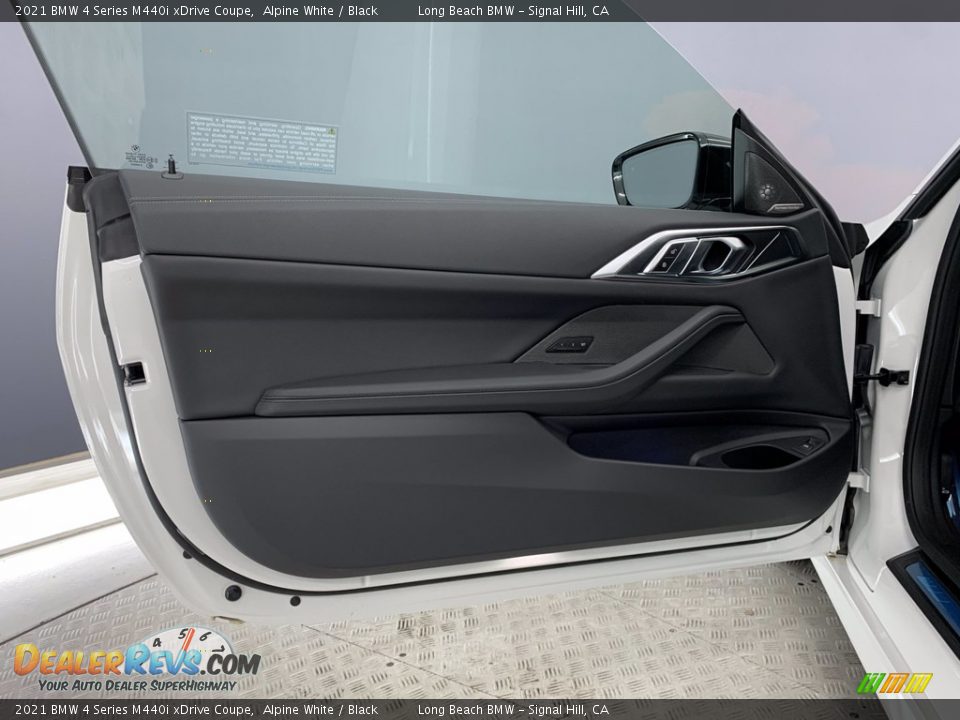 2021 BMW 4 Series M440i xDrive Coupe Alpine White / Black Photo #10