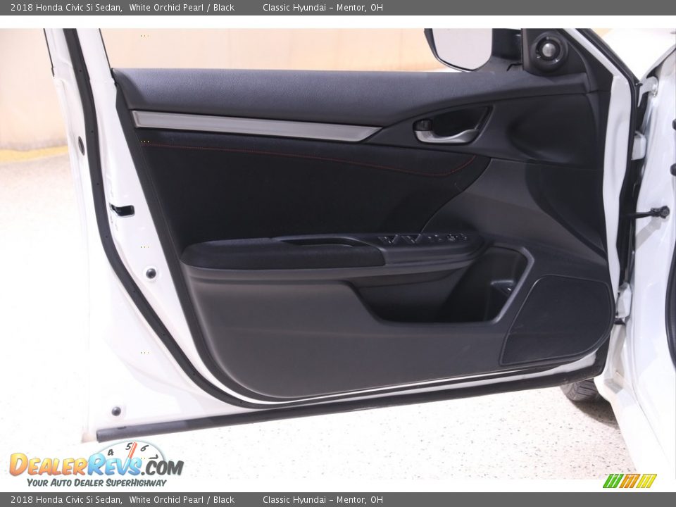 2018 Honda Civic Si Sedan White Orchid Pearl / Black Photo #4