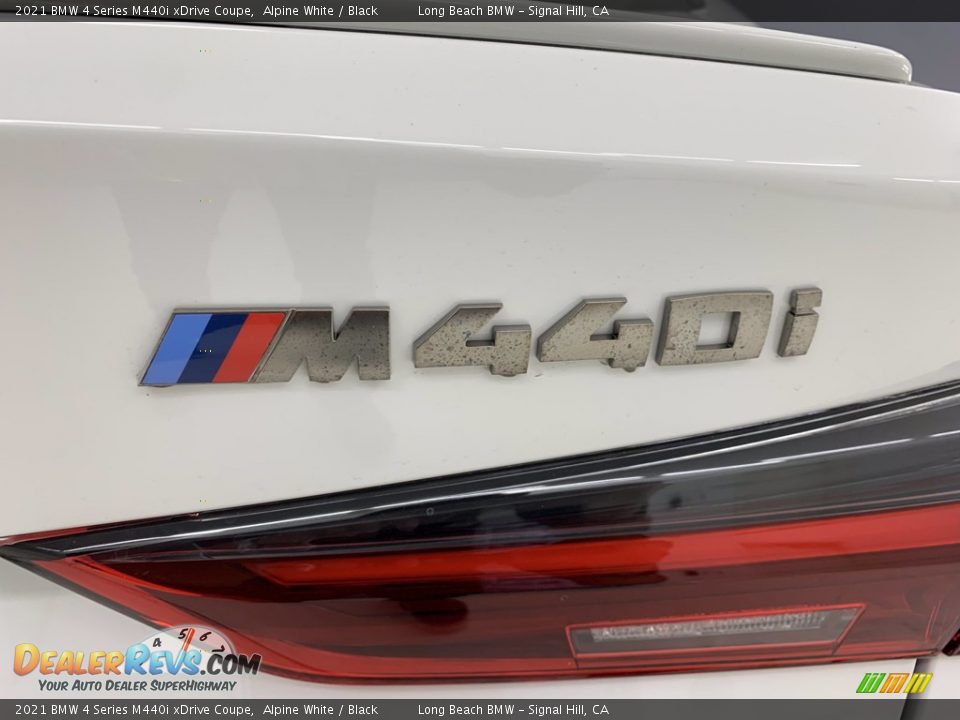 2021 BMW 4 Series M440i xDrive Coupe Alpine White / Black Photo #14