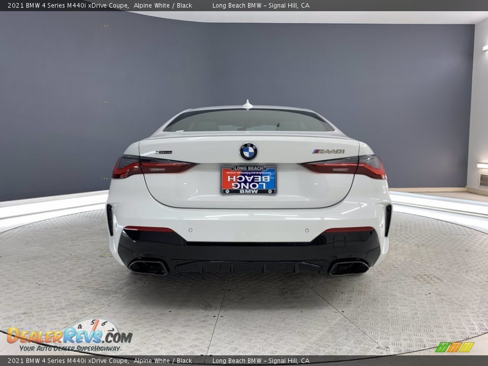 2021 BMW 4 Series M440i xDrive Coupe Alpine White / Black Photo #15