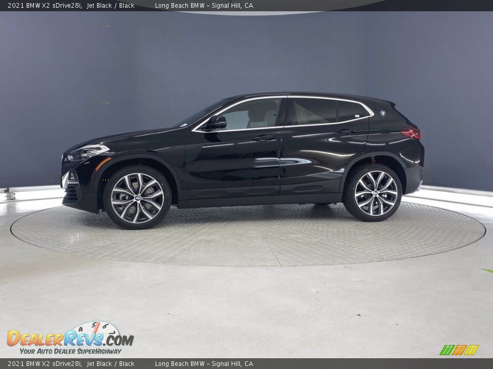 2021 BMW X2 sDrive28i Jet Black / Black Photo #8