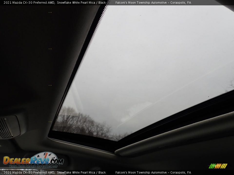 2021 Mazda CX-30 Preferred AWD Snowflake White Pearl Mica / Black Photo #11