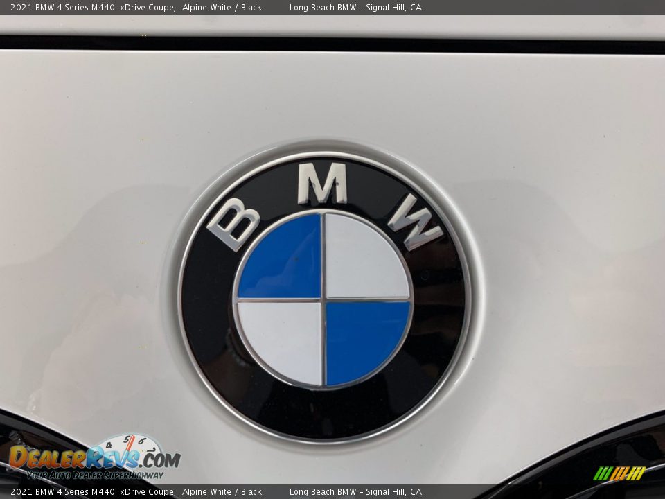 2021 BMW 4 Series M440i xDrive Coupe Alpine White / Black Photo #21