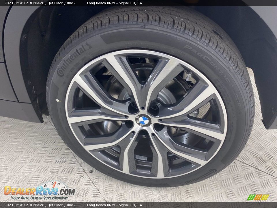 2021 BMW X2 sDrive28i Jet Black / Black Photo #13