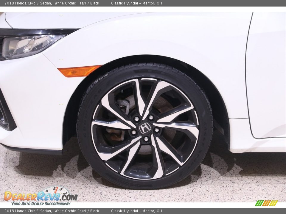 2018 Honda Civic Si Sedan White Orchid Pearl / Black Photo #21