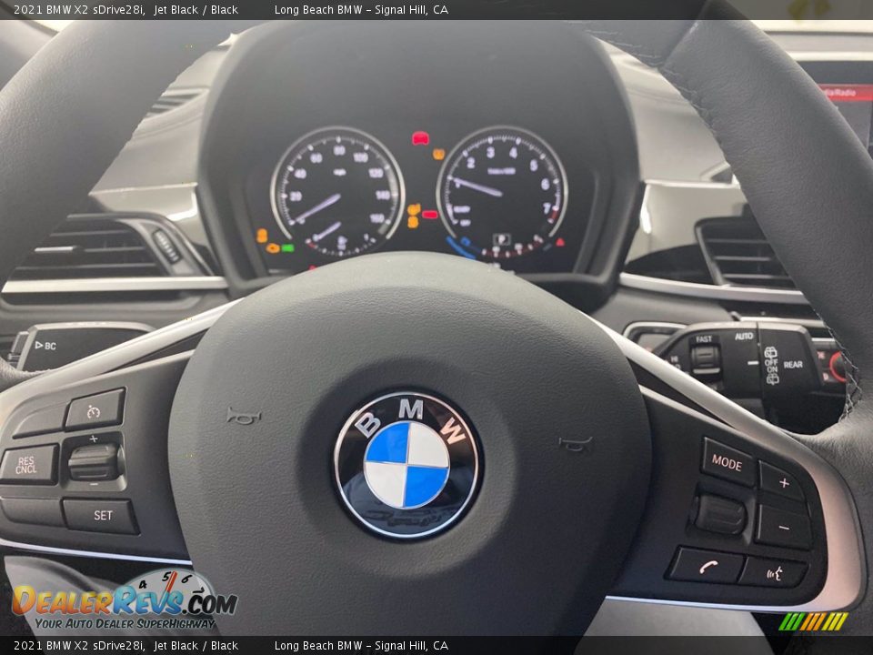 2021 BMW X2 sDrive28i Jet Black / Black Photo #25