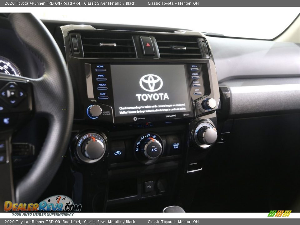 2020 Toyota 4Runner TRD Off-Road 4x4 Classic Silver Metallic / Black Photo #9