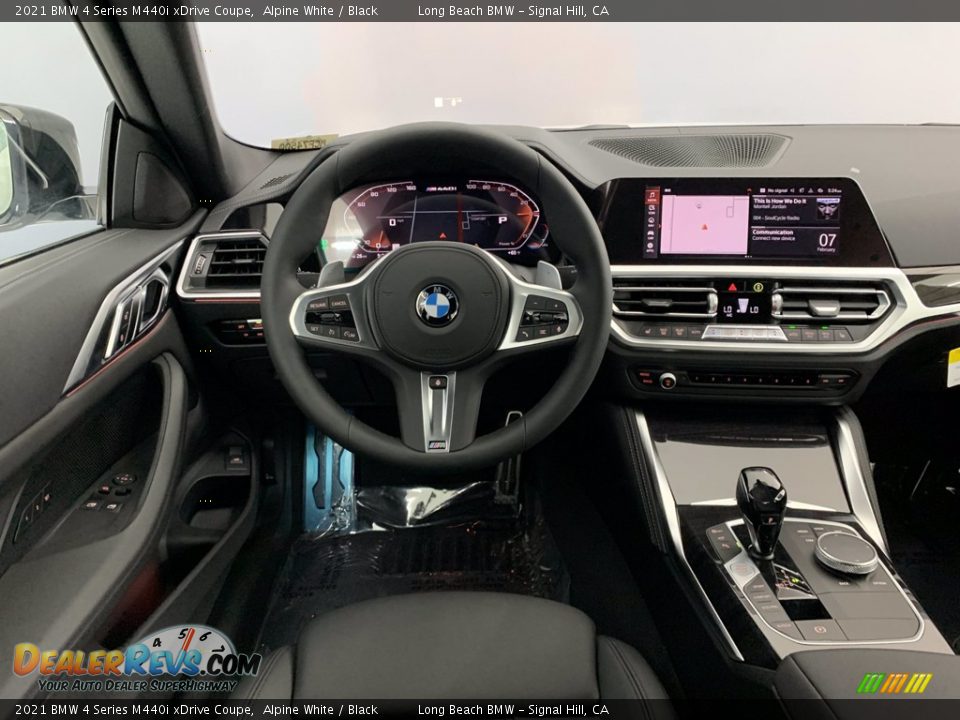 Dashboard of 2021 BMW 4 Series M440i xDrive Coupe Photo #5