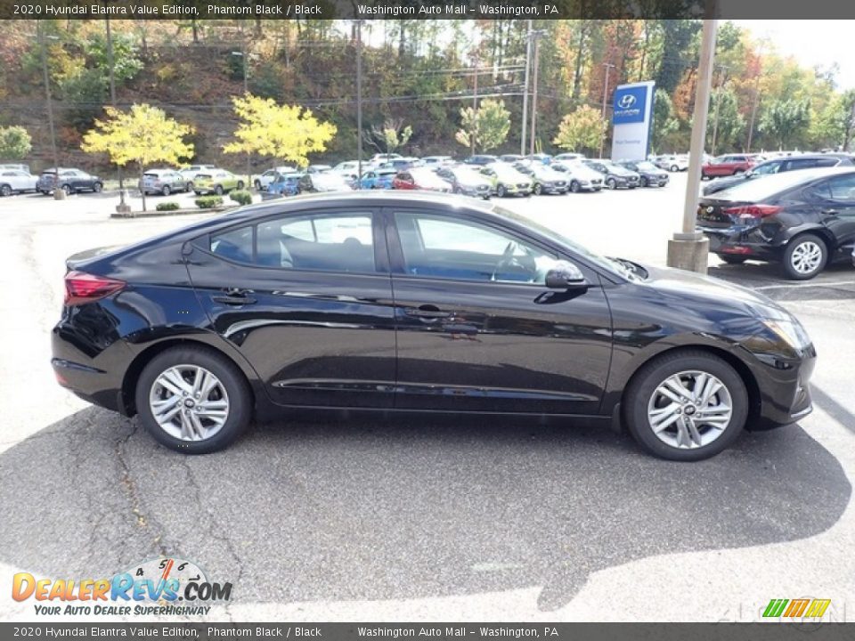 2020 Hyundai Elantra Value Edition Phantom Black / Black Photo #1