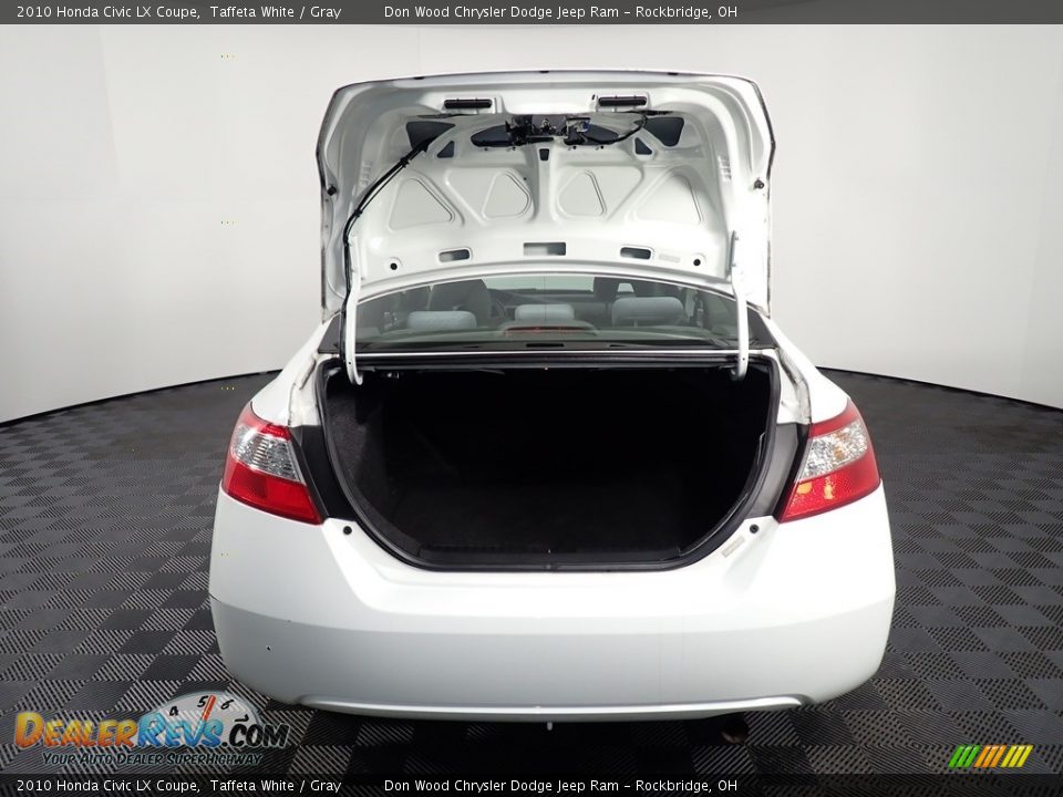2010 Honda Civic LX Coupe Taffeta White / Gray Photo #14