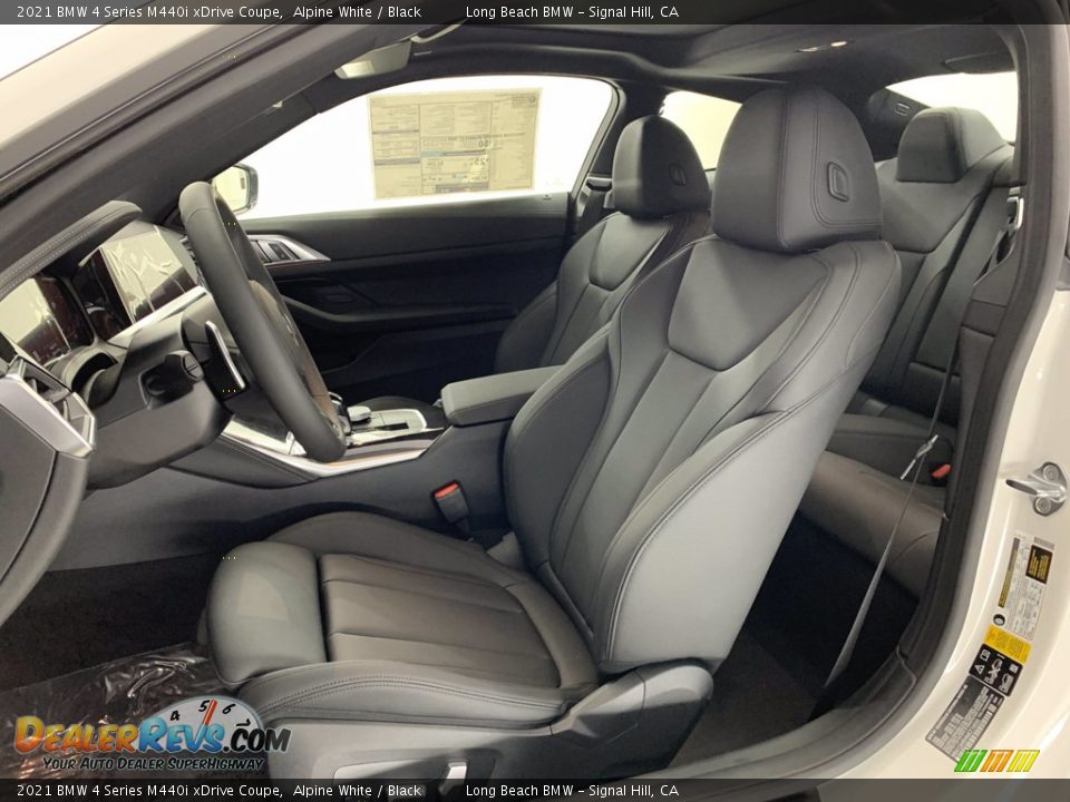 Front Seat of 2021 BMW 4 Series M440i xDrive Coupe Photo #10