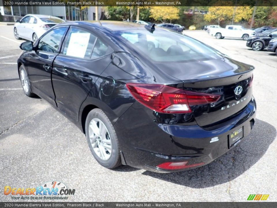 2020 Hyundai Elantra Value Edition Phantom Black / Black Photo #6