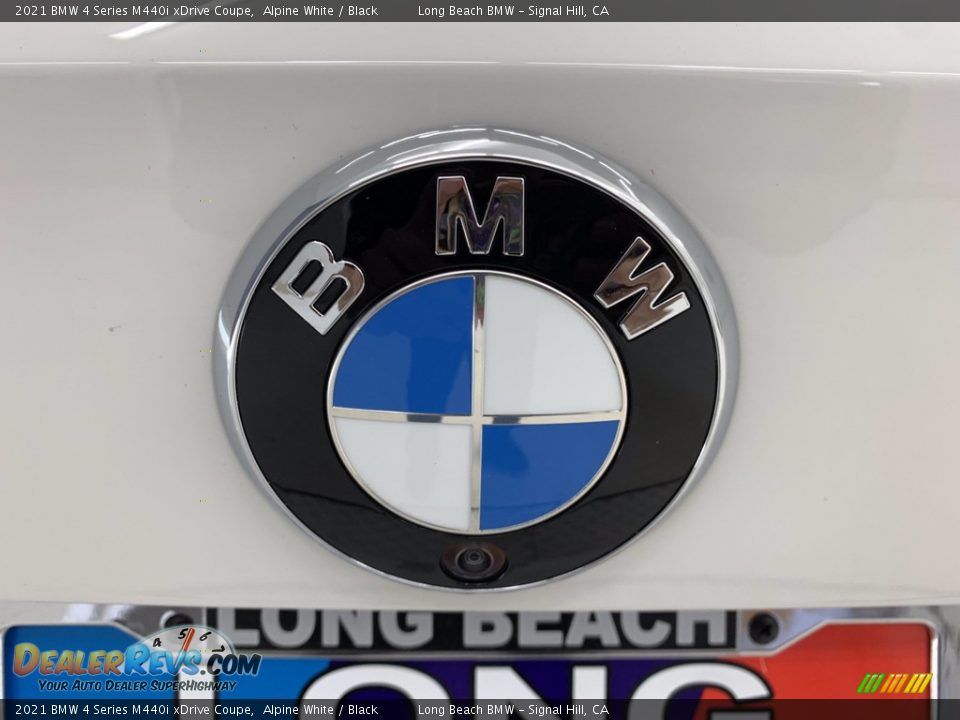 2021 BMW 4 Series M440i xDrive Coupe Alpine White / Black Photo #13